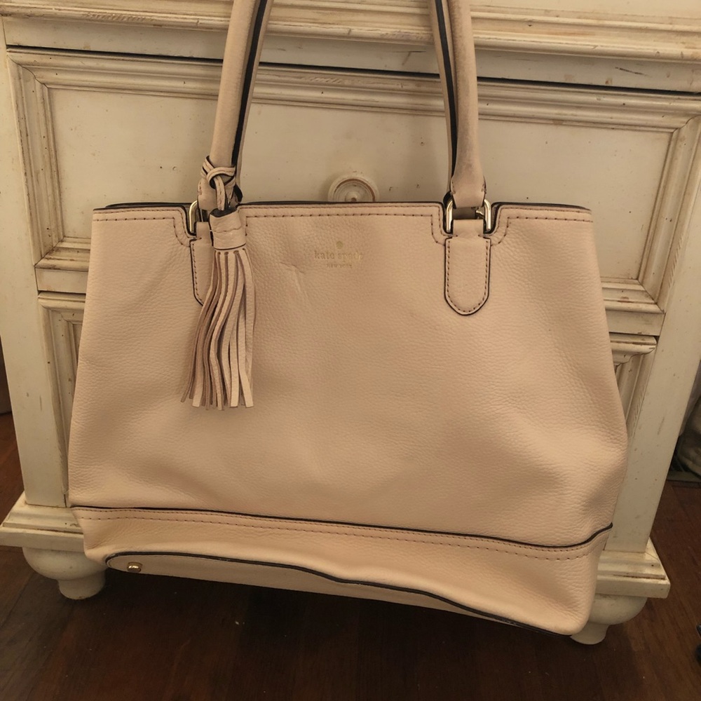 Kate Spade Blush Pink Leather Tote